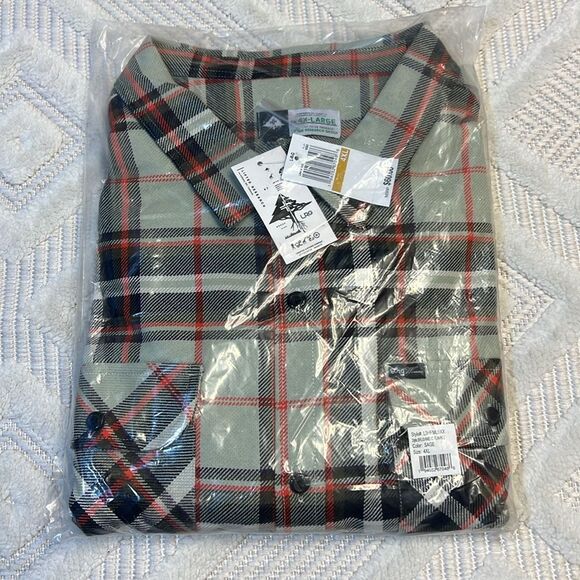 LRG - BRUSHWOOD FLANNEL in Sage - Picture 3 of 6